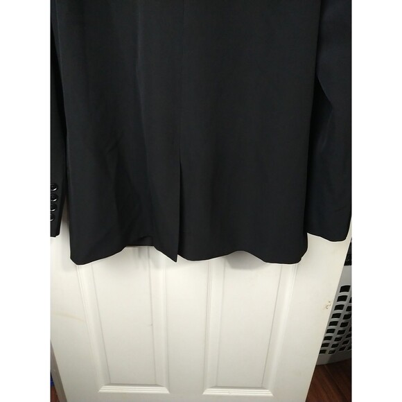 Vince Camuto Woman XL Blazer Jacket Black Formal Professional One Button... - Picture 10 of 12